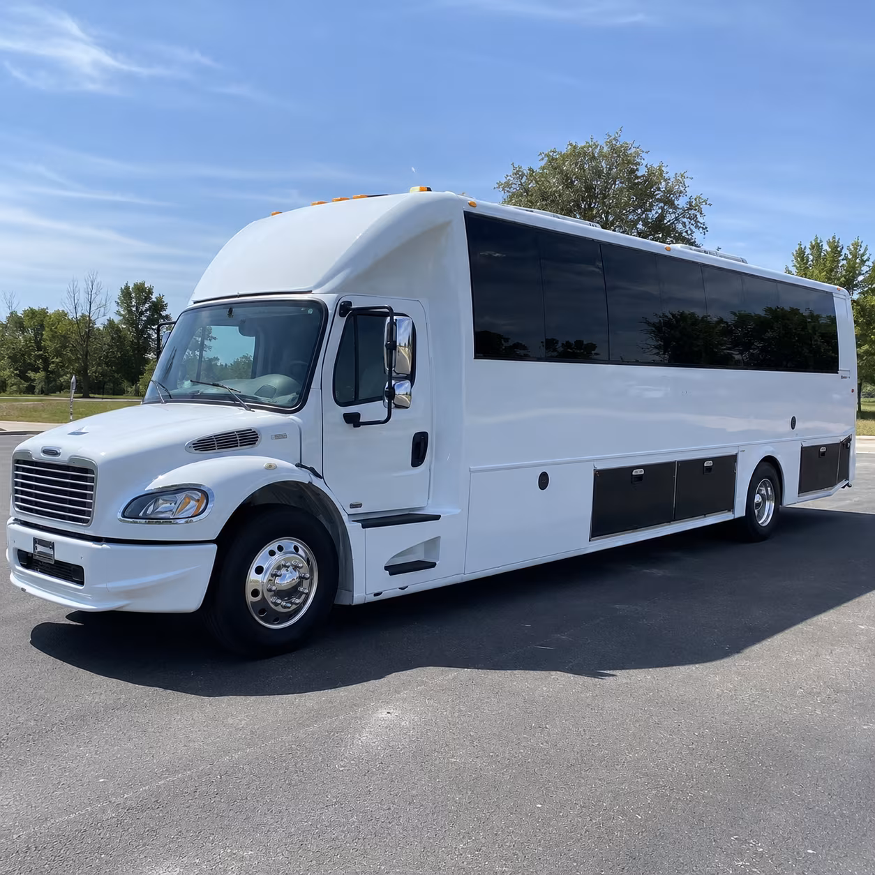 coral gables 40 passenger party bus