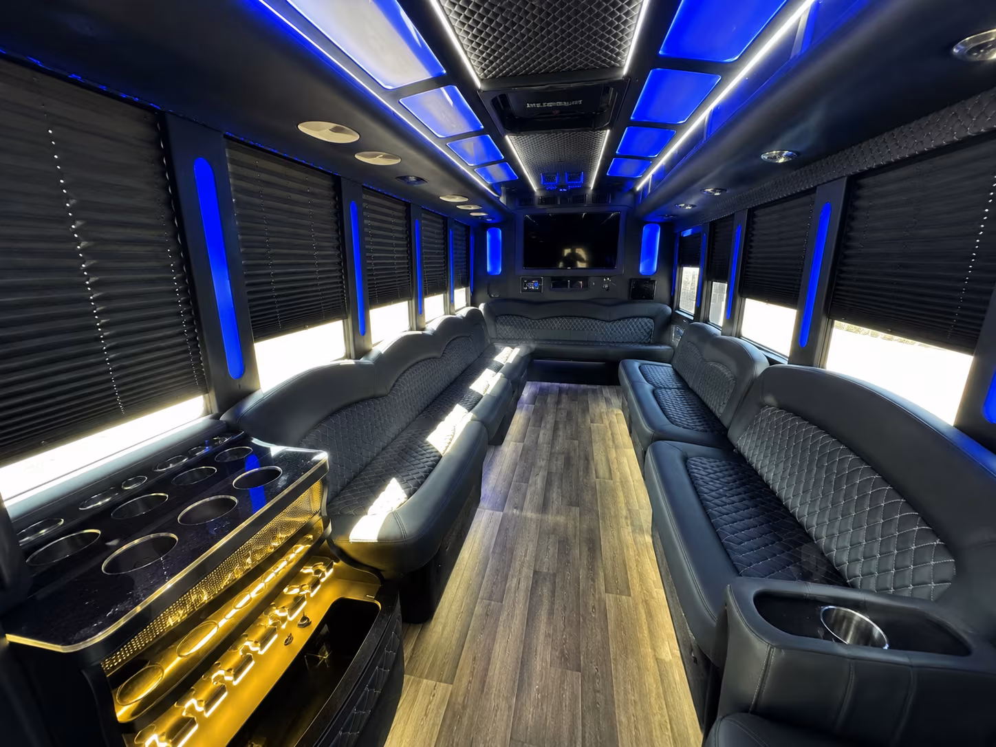 miami beach holiday party bus rental