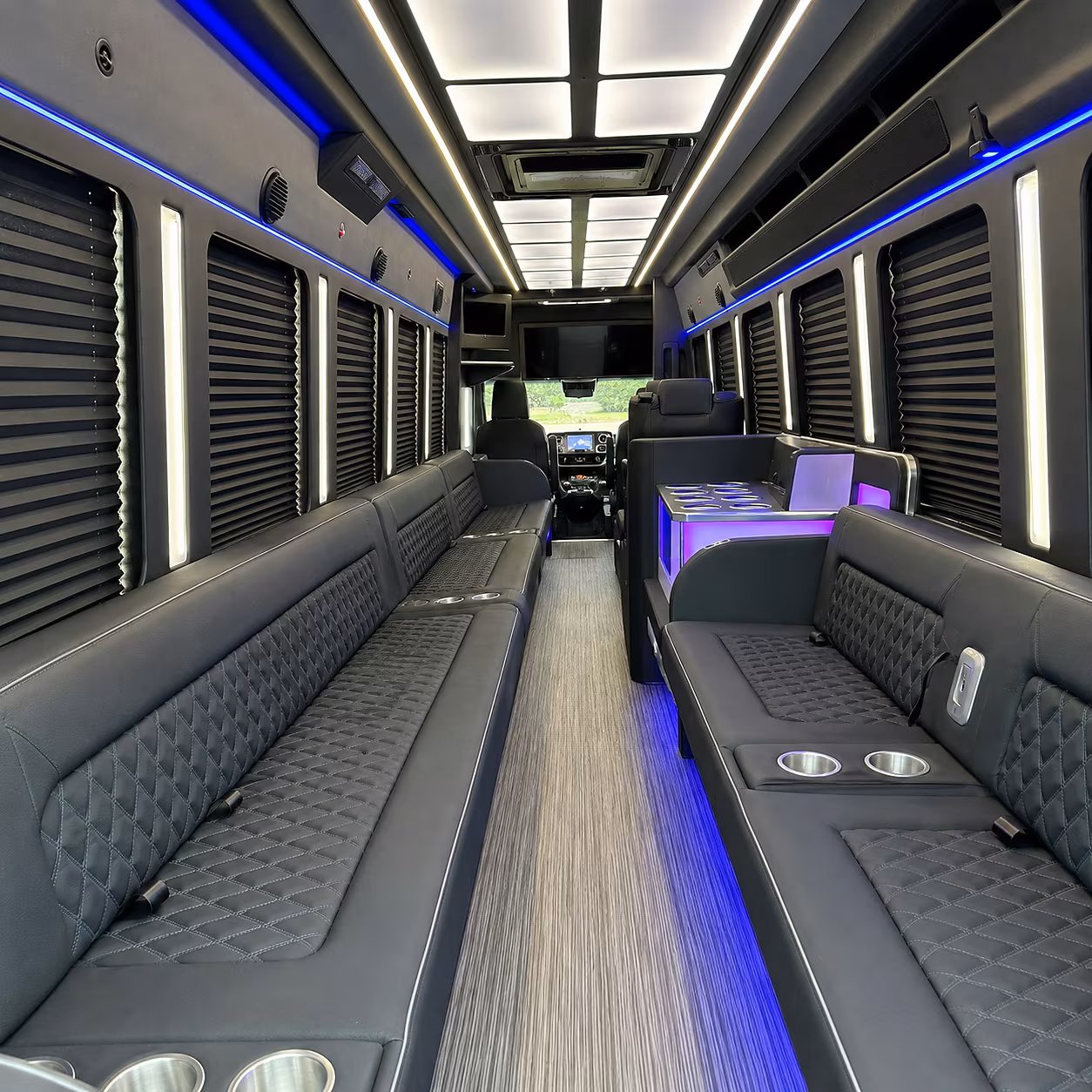 miami beach party bus rentals inside