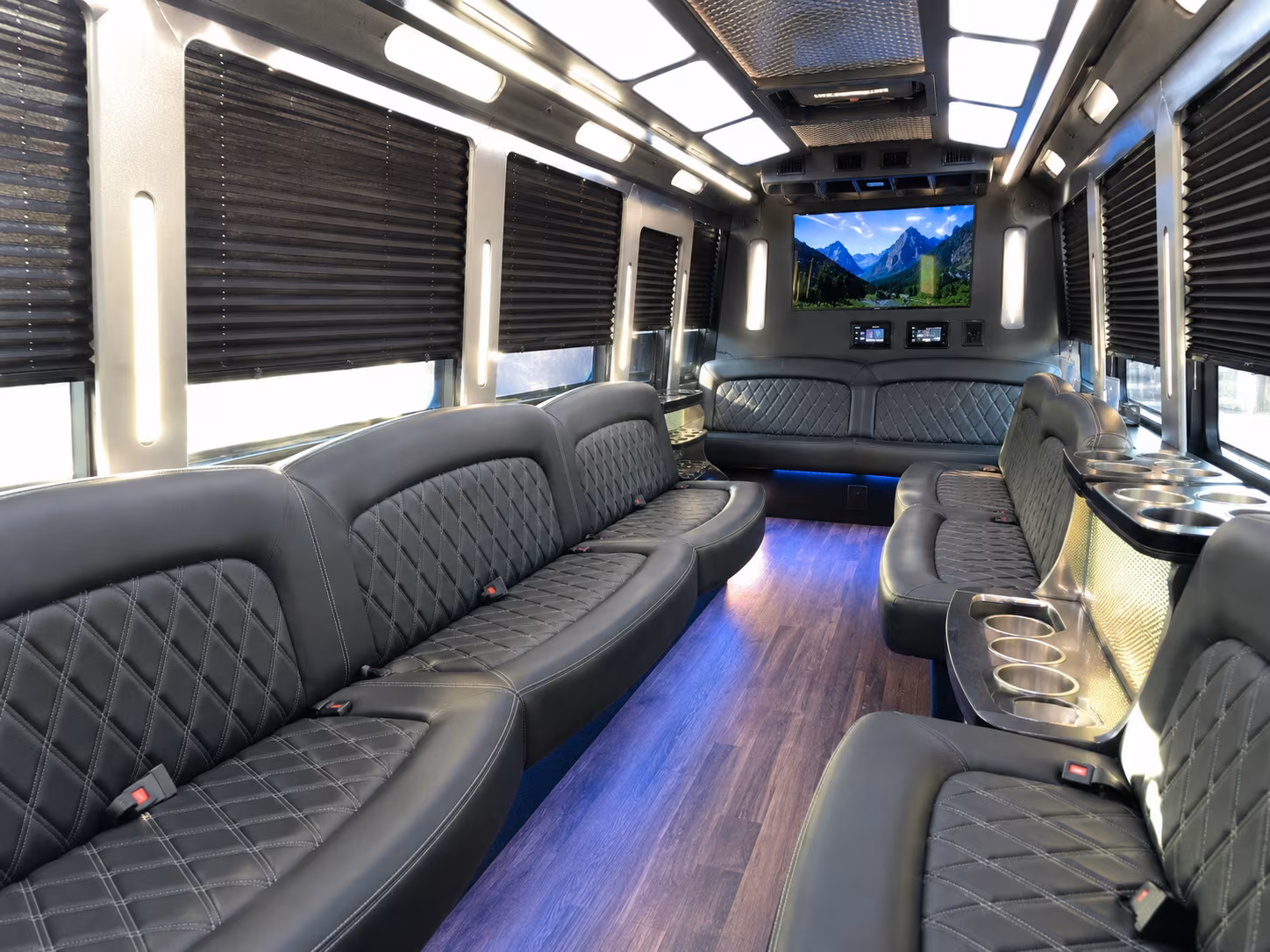 miami beach prom party bus rental