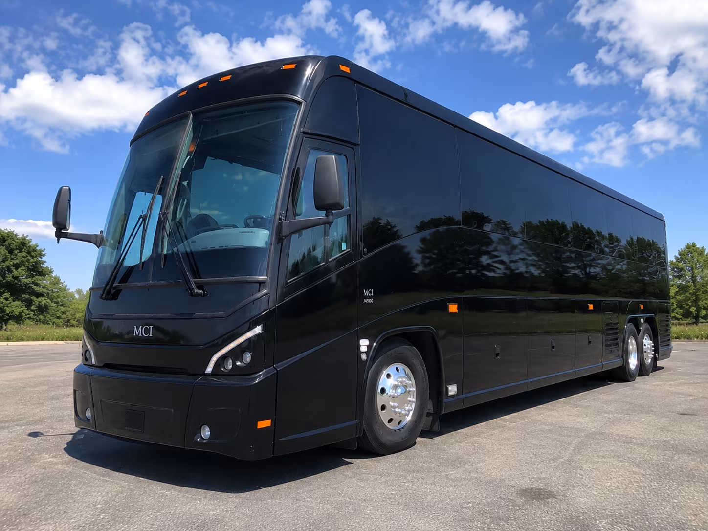 rather than juggling carpool logistics let one charter bus handle the whole group